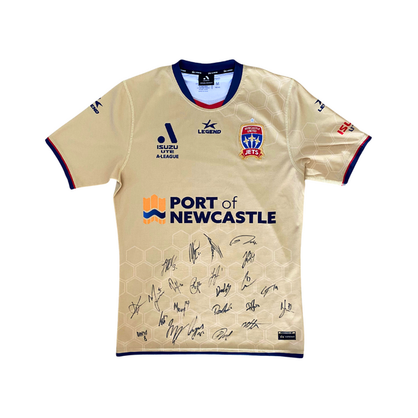 Newcastle Jets 22/23 Home Shirt - Signed