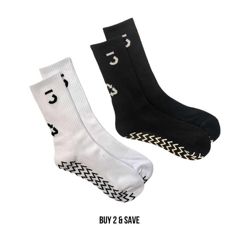 2 PACK - Recycled Grip Socks - Mixed ♻