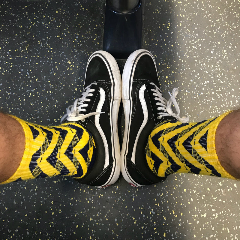 Arsenal 91/93 Away brusied banana Socks - The Final Third