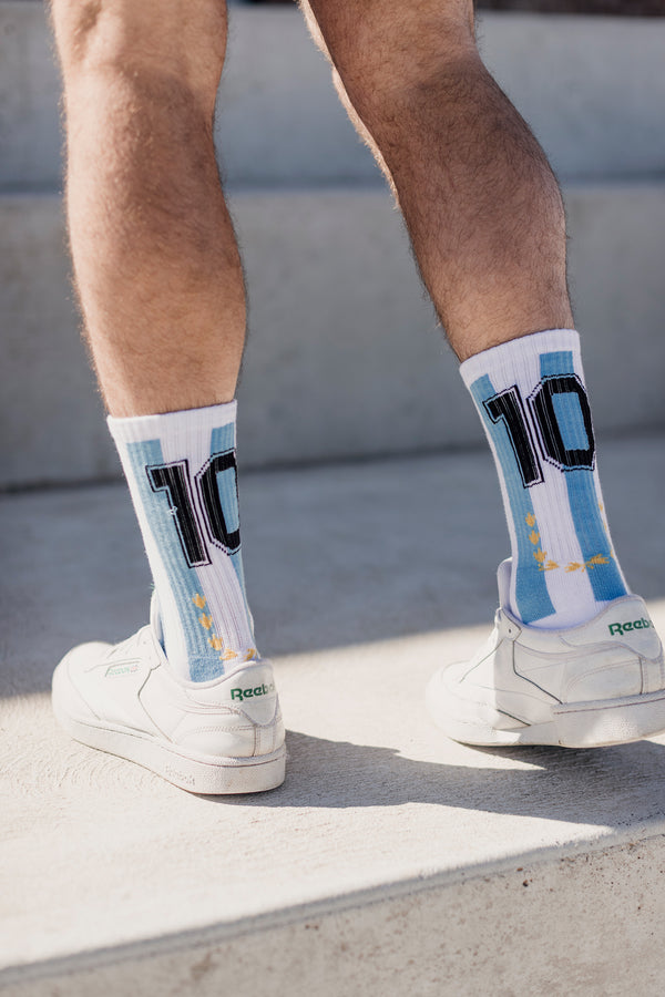 the final third argentina 86 diego maradona socks