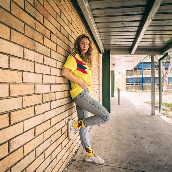 Colombia Home 2018 Socks - The Final Third
