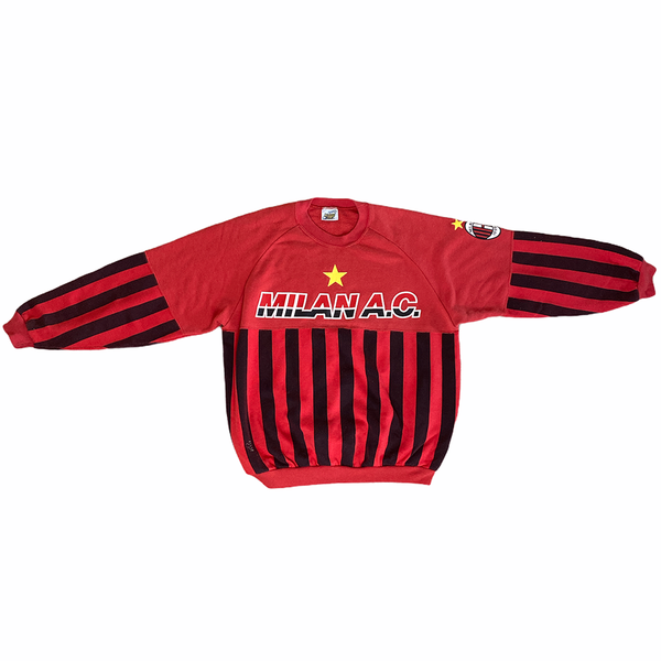 AC Milan 1990/91 Le Felpe Dei Grande Club X Parmalat Football Sweatshirt