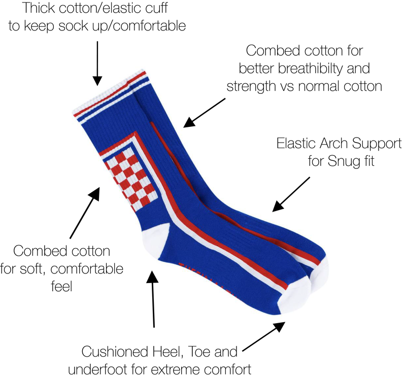 Croatia 1998 Away Socks