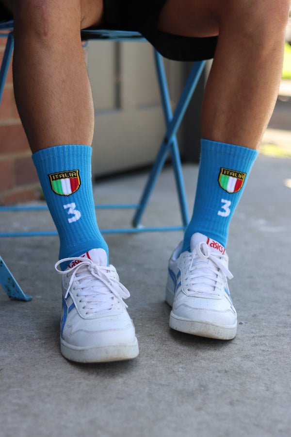 Italy 2000/01 Home - Maldini Socks