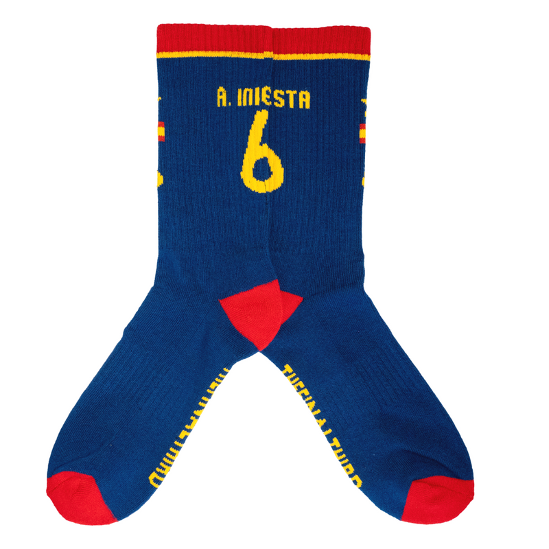 the-final-third-fifa-world-cup-football-socks-spain-espana-andres-iniesta-2010-qatar-espana