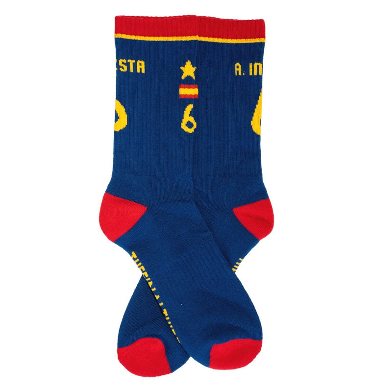 the-final-third-fifa-world-cup-football-socks-spain-espana-andres-iniesta-2010-qatar-espana