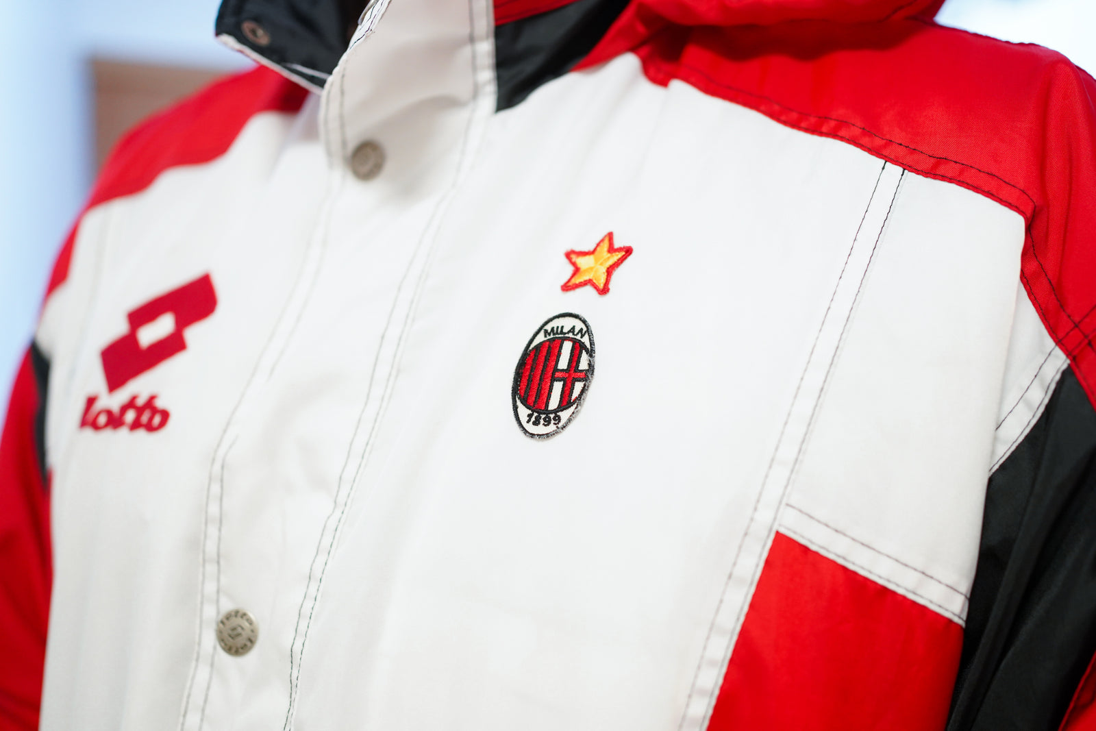 AC Milan 93/94 Padded Bench Coat – thefinalthird